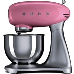 Smeg SMF01PKUK 50s Style Stand Mixer in Pink